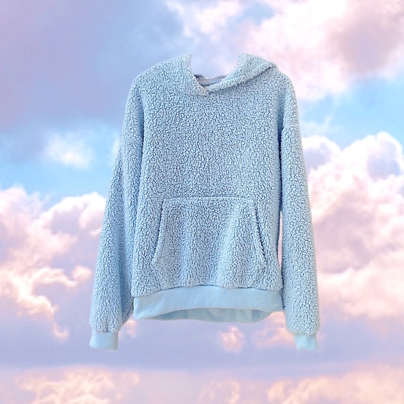 American Eagle Outfitters Sweaters - Sold ♡ Teddy Sherpa Sweatshirt